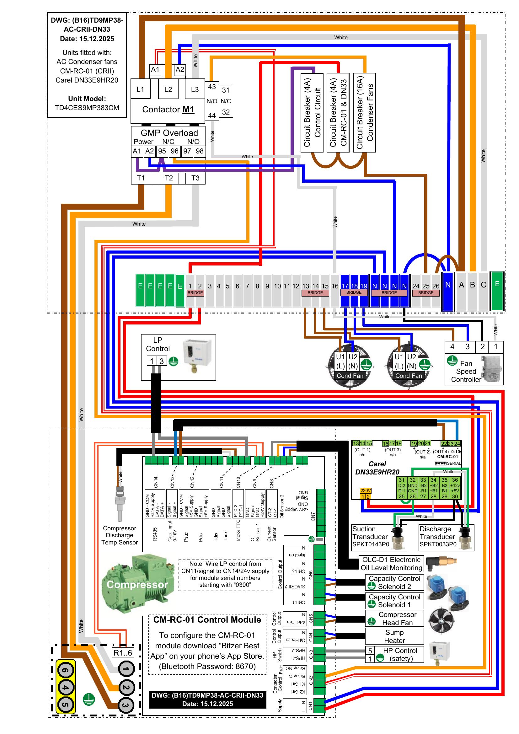 (B16)TD9MP38 AC-CRII-DN33 (15